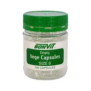 Bonvit Empty Vege Capsules Size '0' 140c