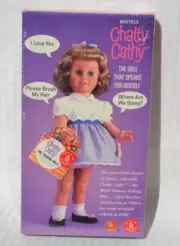Chatty Cathy Mattel VHS Tape Vintage 1998 Doll Collector New in unopened package