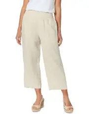 [Gordon Smith] Lara Wide Leg Linen Pant in Natural