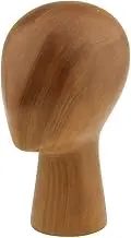Abstract GFRP imitation Wooden Mannequin Manikin Head Model Hair Wigs Hat Display Holder Stand Rack Block Shop Home Decor Sculpture(S)