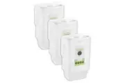 75pc Lemon & Lime Reusable Takeaway Food Storage Container Box Rectangular 300ml