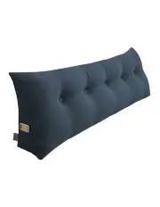 [SOGA] Triangular Wedge Bed Pillow Headboard 150cm in Dark Grey