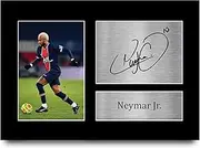 HWC Trading Neymar Jr Gift Signed A4 Printed Autograph PSG Gifts Print Photo Picture Display