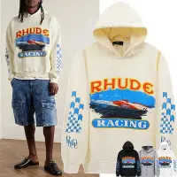 在飛比找Yahoo!奇摩拍賣優惠-【Lydia代購】RHUDE LOGO PRINT COTT