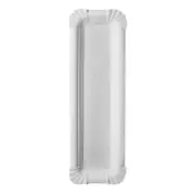 Papstar Plate Cardboard Pure Angular White