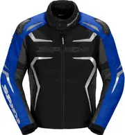 Spidi Race-Evo, textile jacket H2Out , color: Black/Blue/Silver , size: L