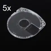5 PC Replacement UMD Game Clear Disc Case Holder Fit For Sony PSP 3000 2000 1000
