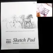 Sketchbook 9 x 12 Inches 40 Sheets Premium Quality Sketch Book Drawing Paper Pad