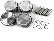 Repair Parts 4pcs M271 Pistons & Rings Set Φ82mm 2710302217 2710300024 41811600 791098-00-4 for Mercedes W203 W204 A209 C200K 1.8L