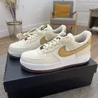 Nike Air Force 1 '07 PRM, Men Size 6, Happy Pineapple, Coconut Milk, CZ1631-100