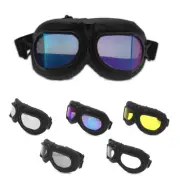 Retro Motorcycle ATV Goggles Aviator Pilot Vintage Flying Eyewear Glasses Helmet