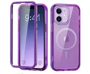 iPhone 11 Case,Shockproof Phone Case ,Scratch-Resistant Back Cover-Deep Purple