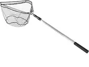 Folding Fishing Landing Net,Portable Telescoping Pole Handle Fishing Landing Net for Fish Catching