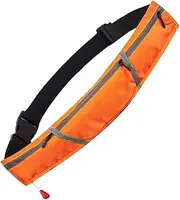 Flotation Belt for Adults | 150N Buoyancy Waist Life Preserver Belt - Adult Inflatable Life Vest Auto-Inflating Reflective Float for Deep Water Exercise Kayak Rafting Beach