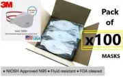 x 100- 3M™ Aura 1870+ N95 Particulate Respirator Protective Mask Niosh