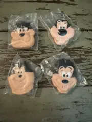 Disney Goof Troop Goofy Water Squirters 1991 Kellogg's Set Of 4 New Vintage