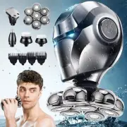 7D Hair Shaver and Head Shavers for Bald Men - IPX7 Full-Body Waterproof High-Te