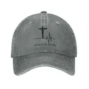 Baseball Caps Cowboy Hats Jesus Saved My Life Summer Autumn Cap Christian God