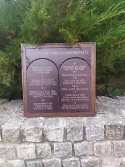 The Ten Commandments Wood