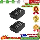2x DMW BLC12 DMW-BLC12 for Panasonic Lumix DMC-G85,FZ200,FZ1000,G5,G6,G7,GH2,GX8