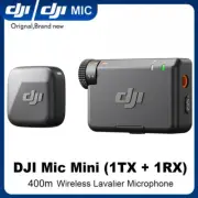DJI Mic Mini 400m Wireless Lavalier Microphone Vlog Live Noise Cancelling TX+RX