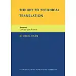 THE KEY TO TECHNICAL TRANSLATION: CONCEPT SPECIFICATION
