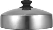 DECHOUS Cheese Melting Dome, Stainless Steel Small Round Basting Steaming Cover Steamer Plate Lid Griddle Grill Accessories for Bbq Flat Top Kitchen Cooking 20cm