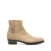 [Lidfort] Lidfort Suede Boots 9 US NEUTRALS