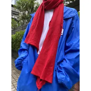 POLO RALPH LAUREN CASHMERE X LAMBSWOOL SCARF 紅色 紅色圍巾 圍巾 保暖