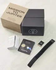 Strap Only Omega Swatch Jupiter Black