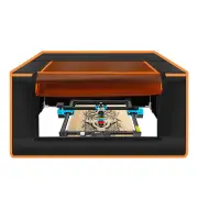 TWOTREES® Laser Engrave Enclosure Eye Protection Vent Protective Cover Fireproof for TTS TT CNC Engraving Machine Laser