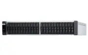 QNAP 24-BAY NAS (NO DISK) Xeon D-214IT 1.9GHz 96GB PCIe 10GbE SFP+(4x2) 5YR WTY