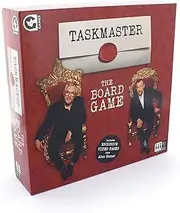 Ginger Fox Taskmaster Board Game - Compete with Family & Friends in Ludicrous Tasks to Be Crowned Taskmaster Champion