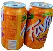 Faygo Pineapple Orange 2 Cans 12oz Soda