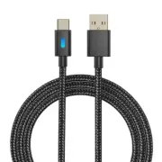 USB Power Cord for Controller Type-C 3Meter Charging Cable Gamepad Chargers