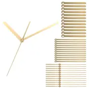 Clock Hands, 12 Set Clock Hands Kits Clock Mechanism Movement Aluminum,Gold,A03