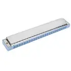 Harmonica 24 Holes Key Of C Mouth Organ Tremolo Instrument Toy For Beginner GRS