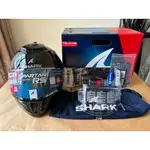 SHARK®SPARTAN RS CARBON SKIN 黑色 碳纖維 內墨片