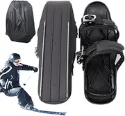 Short Skis - Skating Skis | Compact Skiing Accessory, Multifunctional Adjustable Skiing Tools, Lightweight Non-Slip Snow Feet for Men Women Youth Kids