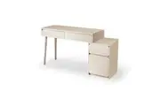 Foret Dressing Table Vanity Makeup Adjustable Desk Storage Cabinet White