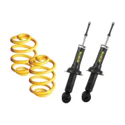 Rear Lower Monroe Shock Absorbers King Springs for NISSAN PULSAR N16 Sedan 00-05