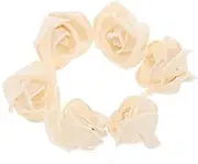6pcs Aroma Diffuser Flower Replacement Elegant Artificial Floral Decor for Essential Oil Diffusion Natural Looking Fragrance Enhancer for Home and Car
