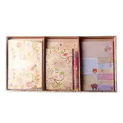 MAGI DESIGN Greeting Cards & Stationery Set - Notebook Sticky Notes Pen & Cards