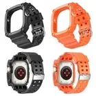 One-piece TPU Sport Band Strap + Rugged Case for iPhone Watch Ultra 49mm