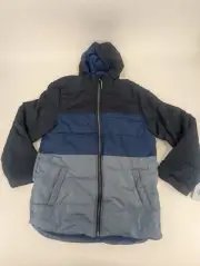 Whales Tail Outerwear Winter Jacket Size 14/16 - Navy Blue Water Wind Resistant