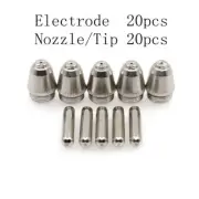 40pcs SG-55 AG-60 Plasma Consumables Electrode Tips Nozzle fit WSD-60 Torch