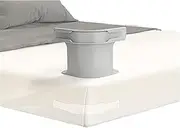 SESLEL Bed Sheet Holder – No Slip Sheet Clips, Secure Bed Sheets in Place, Heavy-Duty Bed Sheet Fasteners for Mattress Corners(Grey)