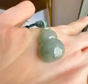 Cute Oily Gourd On Jade /jadeite Pendant