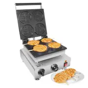 ALDKitchen Waffle Stick Maker | 4 Round-Shaped Waffles | 110V