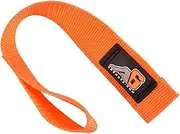 Agency 6 Winch Hook Pull Strap - Orange - 1.5 INCH Wide - Heavy Duty - Made in The U.S.A.